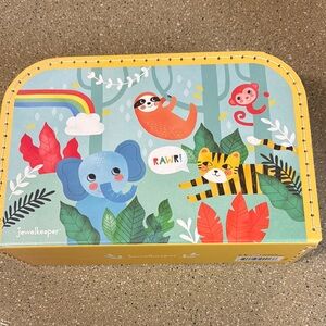 Jungle Friends Toy Box - Yellow